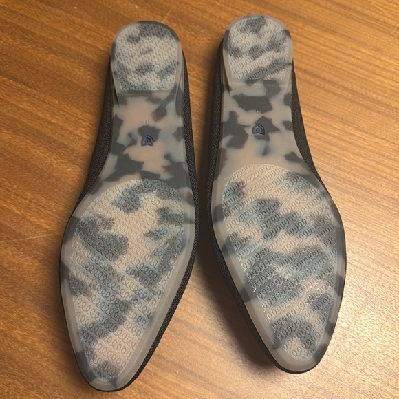 Rothy Almond Demi Mule Black Women's Slip-On Shoes size 9 NWOT - Picture 4 of 9